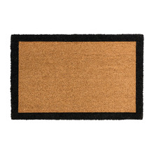 Black Charterhouse Single Coir Doormat