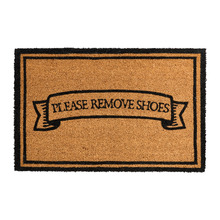 Shoes Vintage-Style Coir Doormat