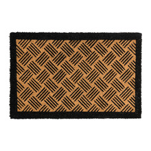 Parquet Weave Coir Doormat