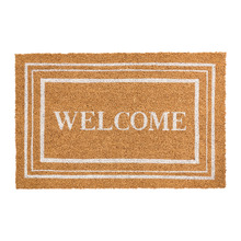 Ivory Polo Welcome Coir Doormat