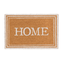 Ivory Oxford Home Coir Doormat