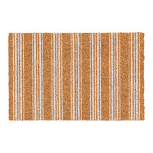 Ivory Ticking Vertical Coir Doormat