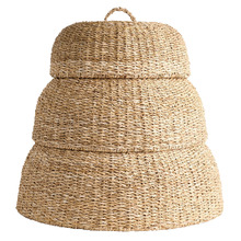 3 Piece Aldo Seagrass Food Cover Set