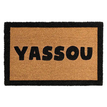 Salutations Yassou Coir Doormat