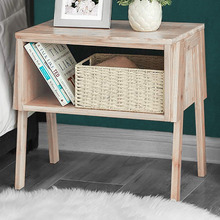 Dhara Pine Wood Bedside Table