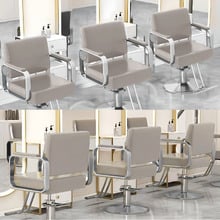 Veronica Faux Leather Salon Chair