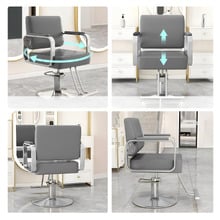 Veronica Faux Leather Salon Chair