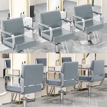 Veronica Faux Leather Salon Chair