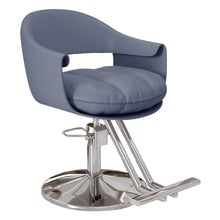 Montgomery Faux Leather Salon Chair