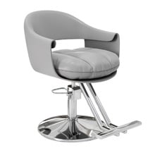 Montgomery Faux Leather Salon Chair