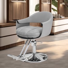 Montgomery Faux Leather Salon Chair
