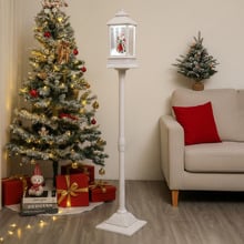 Pomona Santa LED Christmas Lamp Post