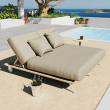 Bailar Aluminium Alloy Double Sun Lounge