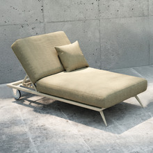 Bailar Aluminium Alloy Single Sun Lounge