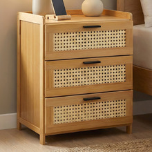 Blanche Bamboo Bedside Table