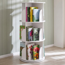 Freya 3 Tier Rotating Bookshelf