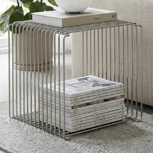 Eden Iron Cube Side Table