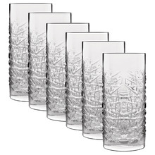 Mixology Textures 480ml Highball Glasses (Set of 6)