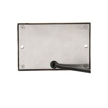 Black 11.4cm Cast Brass Step Light