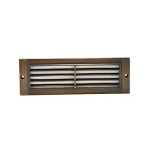 Black 22.6cm Cast Brass Step Light