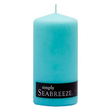 13cm Seabreeze Pillar Candle