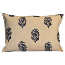 Mughal Aam Cotton Lumbar Cushion Cover
