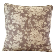 Cottage Garden Cotton Quilted Cushion Cover