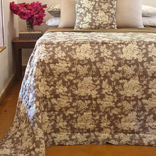 Cottage Garden Cotton King Quilted Bedspread