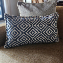 Farhan Cotton Lumbar Cushion Cover