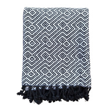 Geometric Kynan Cotton Throw