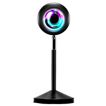 Prism Aluminum RGB LED Sunset Lamp