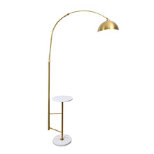 Alma Dome Marble Floor Lamp