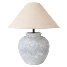 Harrod Ceramic & Linen Table Lamp