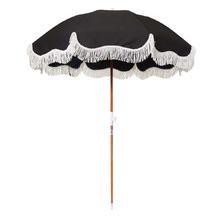 1.9m Black Beach Umbrella