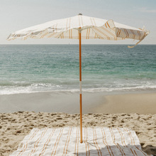 2.3m Amalfi Striped Beach Umbrella
