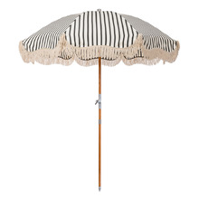 1.8m Monaco Stripe Beach Umbrella