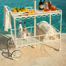 Al Fresco Steel Bar Cart