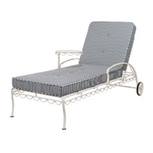 Laurens Sun Lounge with Integrated Side Table