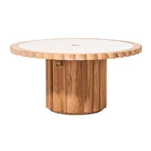 Daisy Teak Wood Outdoor Coffee Table