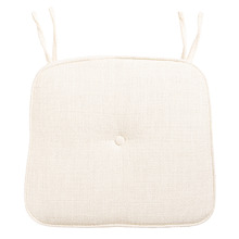 White Al Fresco Outdoor Chair Pad