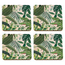 Jungalow Peach Coasters (Set of 4)