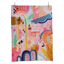 Fairy Floss Organic Cotton Tea Towel