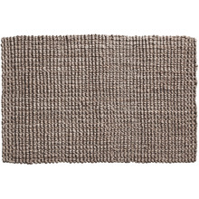 Silver Ember Hand-Woven Jute Doormat