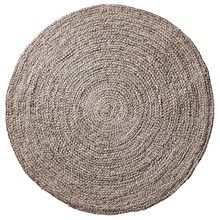 Natural Hanson Hand-Knotted Jute Round Rug