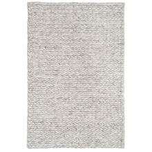 Silver Camilla Hand-Woven New Zealand Wool-Blend Rug
