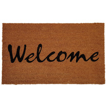 Classic Welcome Coir Doormat