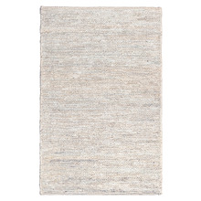 Bleached Ivory Jairus Hand-Knotted Jute Rug