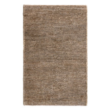 Walnut Jairus Hand-Knotted Jute Rug