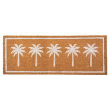 Natural & White Sabri Coir Doormat