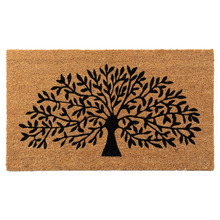Natural & Black Justina Coir Doormat